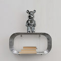 Same-day delivery wall shelves, room decorations, creative wall display racks, bedroom bedside wall-mounted line edge tables