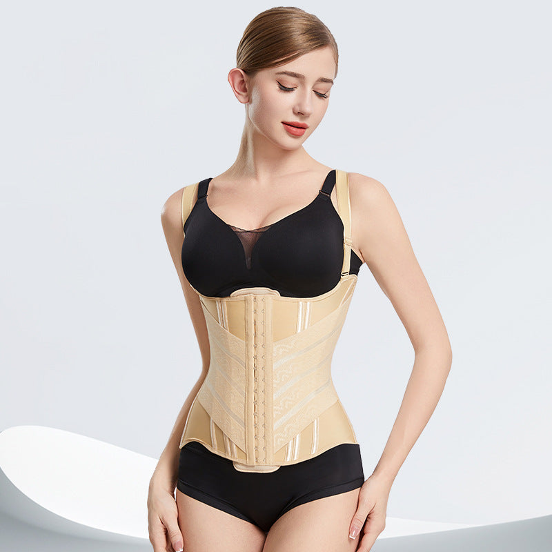 Neutral cross-border waistband u-shaped waistband fitness body shaping girdle post-surgery pressurized strong body shaping garment
