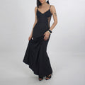 women's summer new arrivals: european and american cross-border fashion - sexy solid color lace bodycon dress