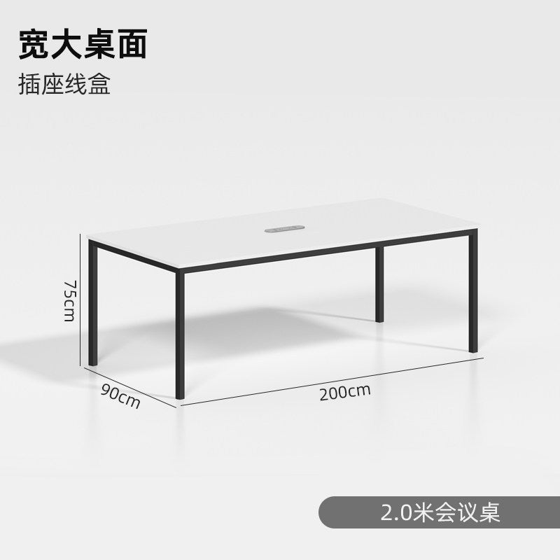 Saint li conference table and chair bench table meeting training table business casual modern reception negotiation table