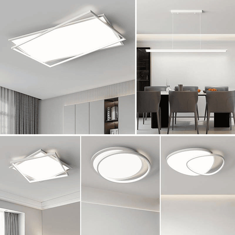 Living room light Modern simple full spectrum ceiling light Bedroom study Super bright eye protection light Whole house package Lighting wholesale