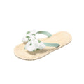 Floral flip-flops women's summer fashion sweet outdoor wear flat beach sandals wet-proof non-slip dorm room slippers