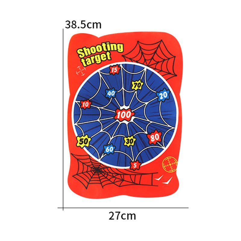 spider launcher sticky ball target ejection ball gun wrist jet indoor dart men kids toys