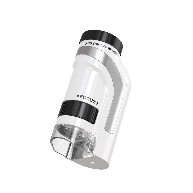 children's portable handheld microscope science experiment kit - educational toys for primary and secondary school students - wholesale