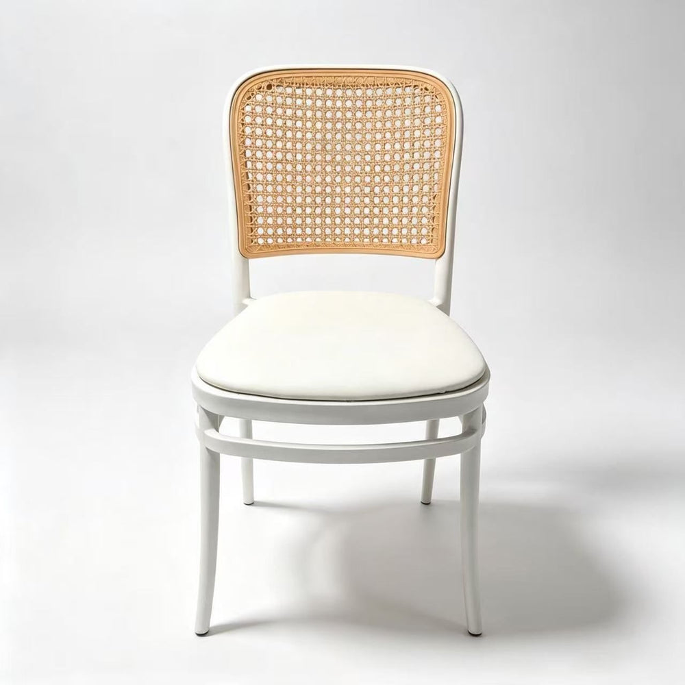 Plastic chair for home dining chair thickened dining table stool back desk chair medieval restaurant commercial stackable rattan