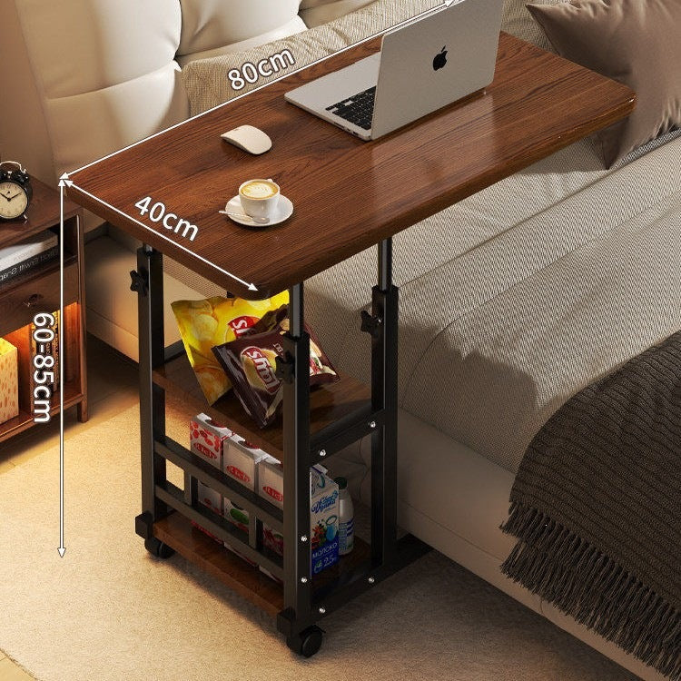 Bedside laptop stand with writing tablet - perfect for reading, working, and writing in bed