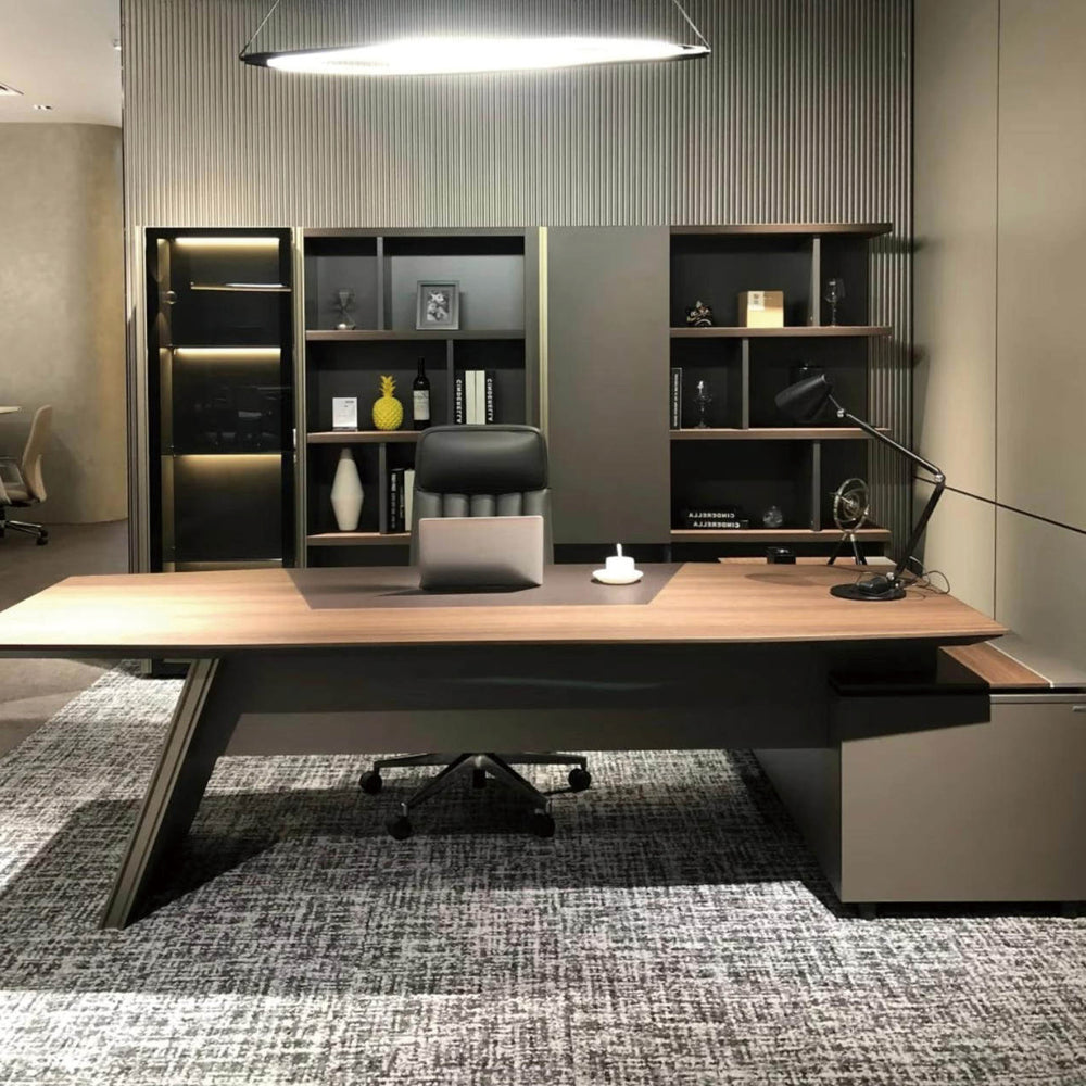 Boss desk office desk executive desk office furniture table and chair combination accessible luxuryclassysense modern casual1 workstation