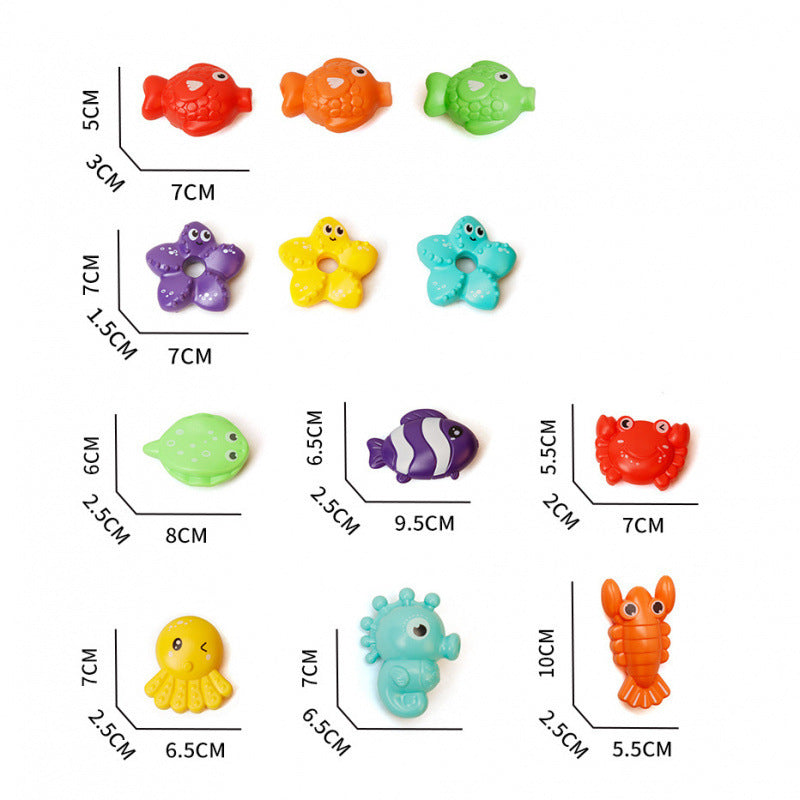 Cross-border export baby bath, water spray indoor bathroom soft glue kneading glue decompression toy press spray