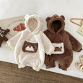 Baby rompers: autumn/winter onesies, cotton jumpsuits, baby clothes, winter wear, crawling suits, winter thickened new year's onesies