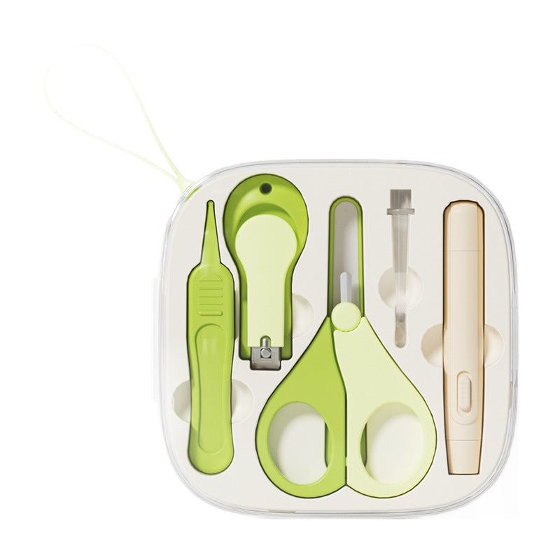 Baby nail clipper set - gentle & safe nail care for newborns & toddlers - anti-pinching design