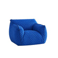 Blue fatty lazy sofa designer single casual chair italian normcore living room balcony bedroom klein sofa