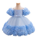 Girls' formal dresses princess dress baby dresses gowns children's tulip sequin hostess piano performance costume