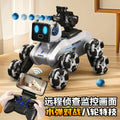 【customizable】cross-border smart gesture remote control eight-wheel robot dog mechanical cat kids toy boy electric gift