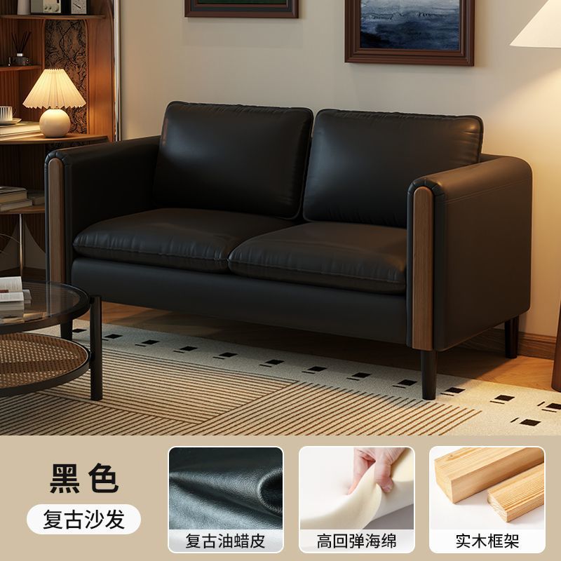 Small apartment convertible sofa bed with storage, suitable for living rooms, offices, bedrooms, apartments, rentals, and rental properties. simple fabric sofa