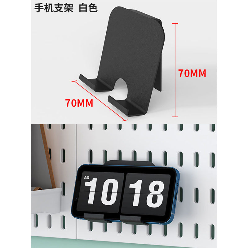 No punching hole board Shelf Kitchen hole board Accessories Storage and finishing Display rack Multifunctional hole board