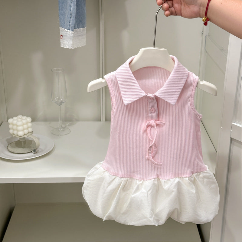 Girls' dresses : sleeveless tank dresses for toddlers and young children - new summer collection, in stock