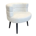 Cashmere lazy sofa chair single bedroom balcony casual chair bedroom makeup chair for home soft bag dressing stool