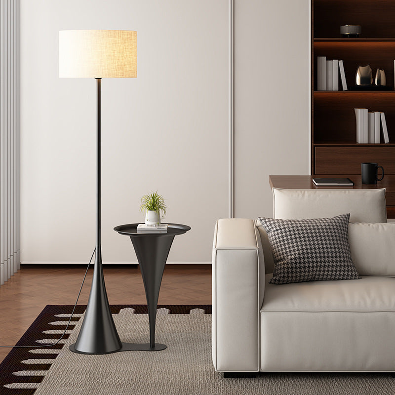 Nordic Italy vertical floor lamp high-end sense storage simple atmosphere office study bedroom bedside lamp