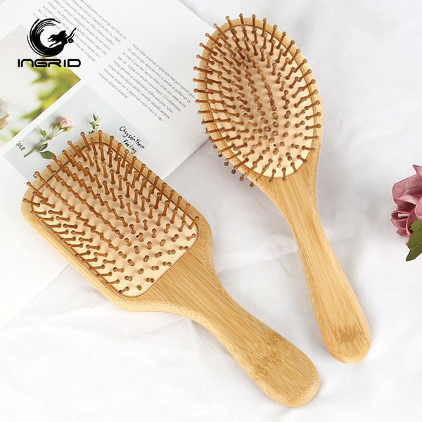 Household head meridian air cushion comb massage large comb for women's long hair electrostatic hair loss Nanzhu airbag wooden comb