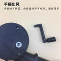 Camping bbq supplies - portable hand-crank air blower for outdoor cooking and home use - wholesale