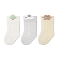 Babylon baby mid-calf socks combed cotton mesh cartoon kids socks spring and summer new arrival loose mouth anti-mosquito socks category a