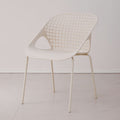 Popular home dining chair outdoor thickened back chair milk tea shop restaurant stackable casual negotiation office chair scandinavian