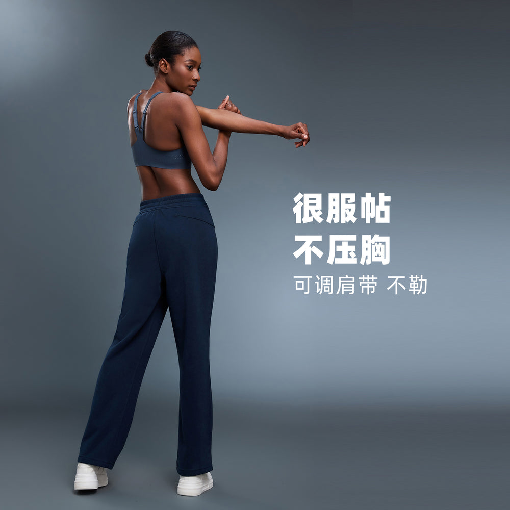 Front zip high-impact sports bra for women, one-piece cup, shockproof, push-up yoga bra with adjustable straps d25115