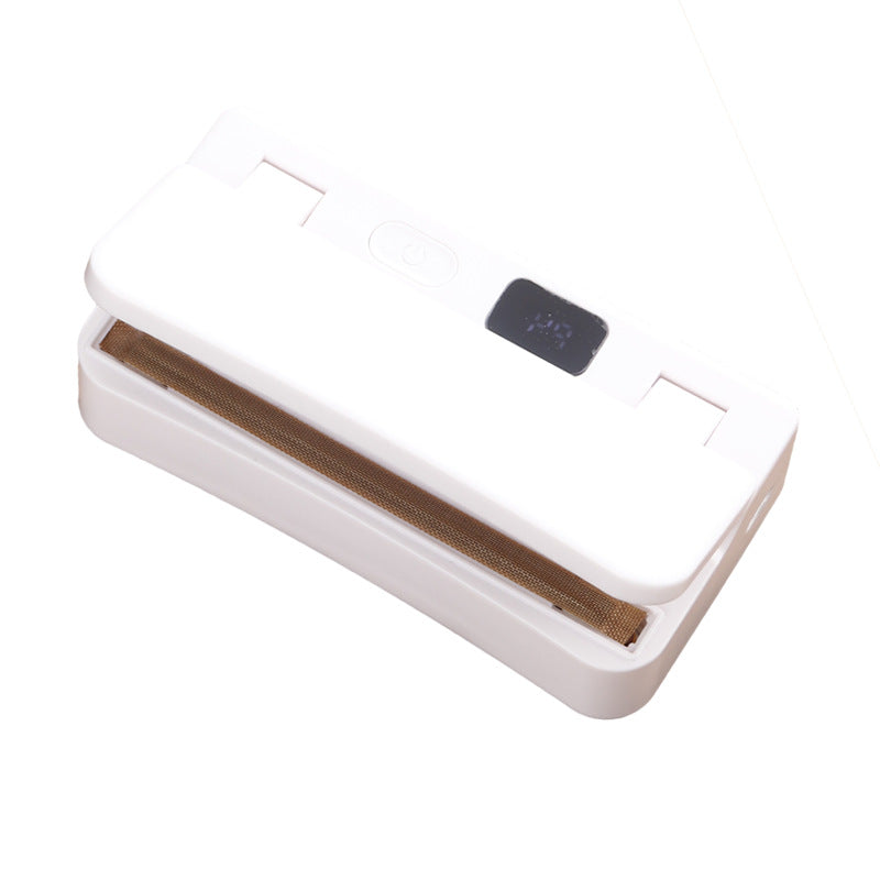 2-in-1 portable mini sealer - heat sealer for snack bags & plastic bags - small, home use sealing device