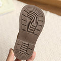 girls' sandals: new summer  collection - kids' fashionable retro british style hollow-out roman sandals