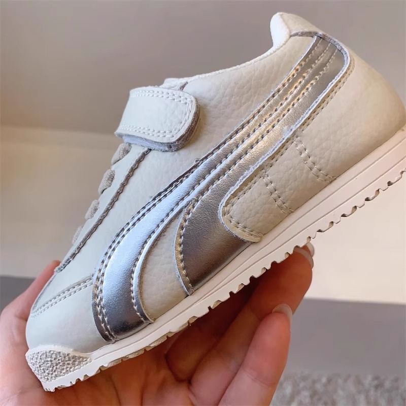 K-stylekids sneakers  spring & fall new arrival boys retro german training shoes velcro girl casual forrest gump shoes