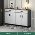 Entryway shoe cabinet storage organizer, large capacity shoe rack, indoor home shoe cabinet, hallway aisle shoe changing bench