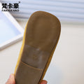 Vancahao niche design girls' rhinestone princess shoes,  spring/autumn new collection, children's low-cut bowknot flats