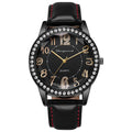 New arrivalpopular diamond-encrusted watch cross-border women's belt women's watch quartz watch manufacturer wholesale dropshipping watches