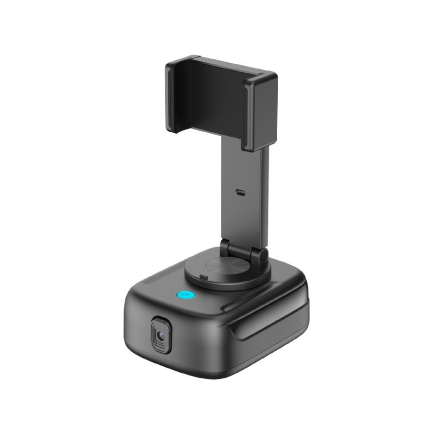 AI facial recognition follow-up PTZ 360 automatic tracking artifact Internet celebrity live video camera mobile phone holder