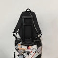 Custom high school student backpack - trendy, large capacity, couple's style, high-value design, korean style, thick, durable, and versatile backpack