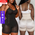 Shape wear side lift hip tightening and abdominal fat plus size body shaping jumpsuit hip tightening waist tight corset