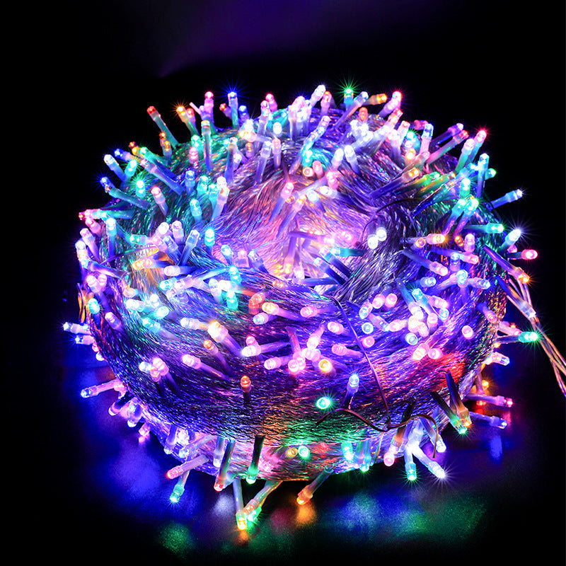 LED light string outdoor waterproof lights street lighting outdoor gypsy lights Christmas waterproof holiday decorative lights