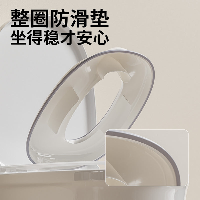 Infant and toddler toilet seat, children's toilet seat, toilet seat for men and women, neutral splash-proof toilet, portable