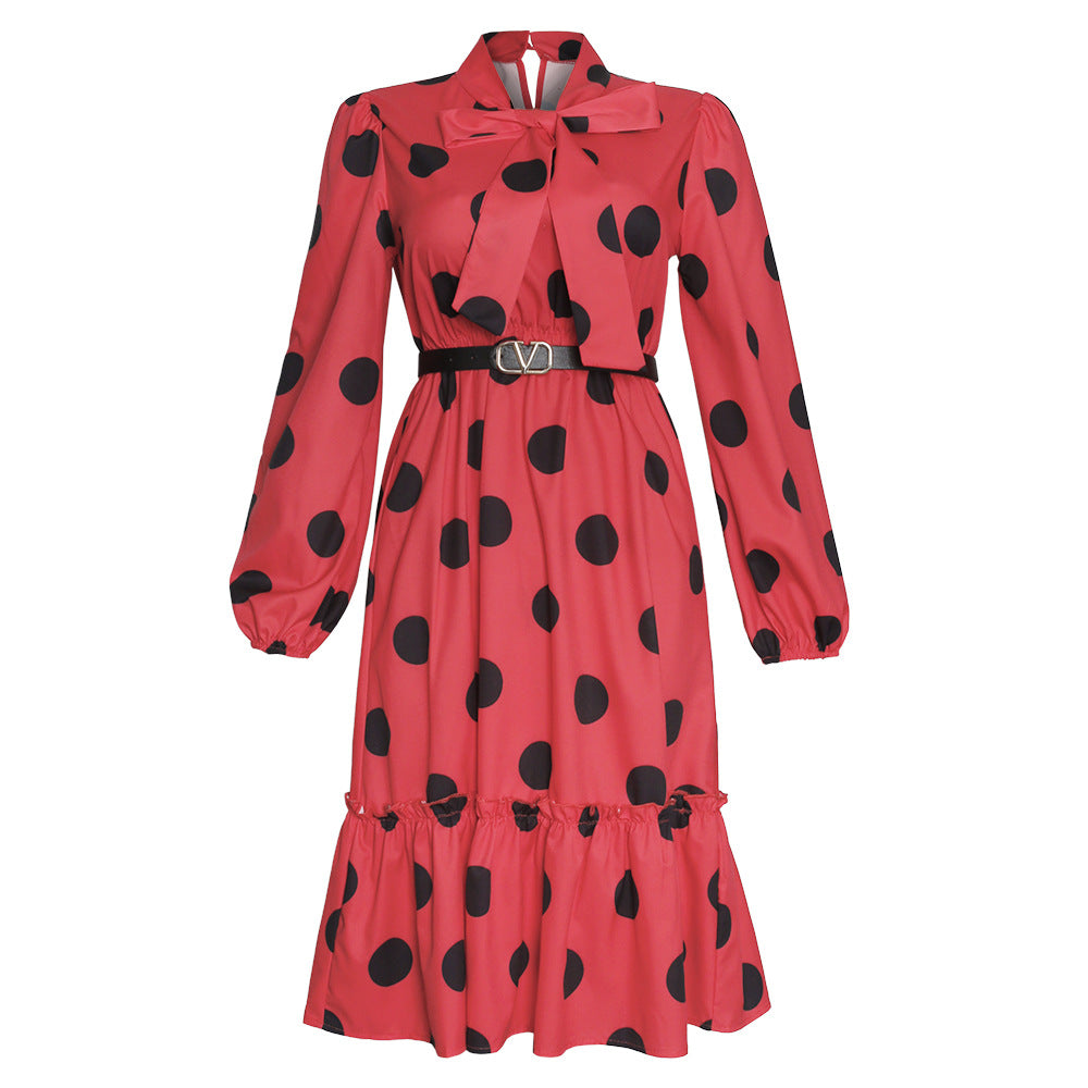New arrival: plus size african women's ruffle chiffon dress with belt - perfect for , , and !