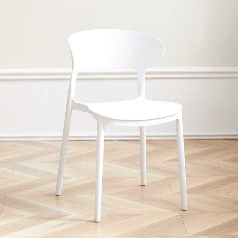 Thickened plastic chair commercial restaurant chair for home dining chair popular back chair office stool training conference seat