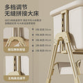 Baby crib: portable, foldable, multi-functional, adjustable height, seamless splicing, newborn-sized bassinet