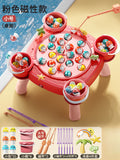 Electric magnetic fishing game - early education, educational, musical, interactive pretend play toy for boys and girls - wholesale gifts