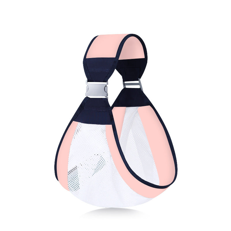 Newborn baby carrier - ice silk sling for infants and toddlers - summer breathable lightweight baby wearing device