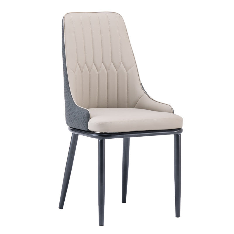 Export ready stock, factory direct, accessible luxury high-end chairs, home leather stools, modern minimalist hotel dining chairs