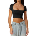 Black short sleeves