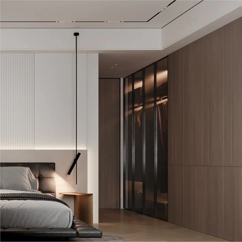 Modern minimalist bedroom bedside wall sconce with multi-head design, adjustable angle spotlight for living room, hallway, and aisle