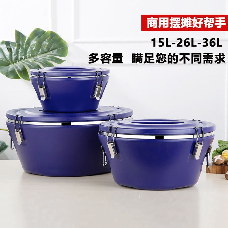Hot selling exportheat preservation box3-piece set of thermal insulation buckets5-piece set of thermal insulation bucketsthermal insulation tableware