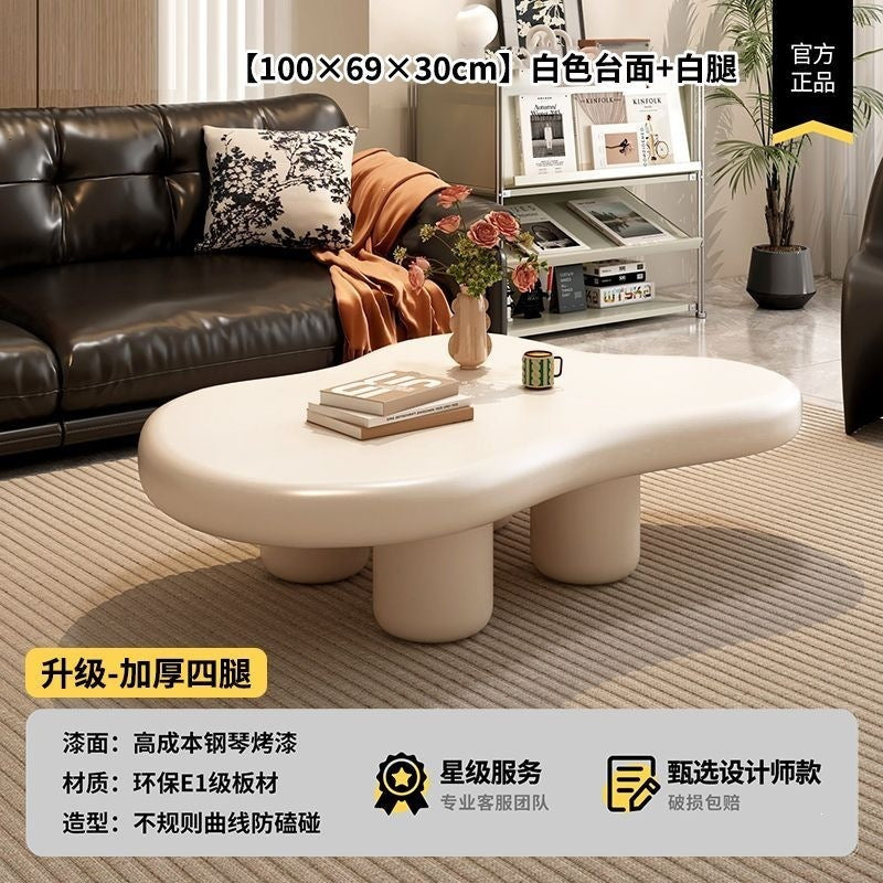 Cloud coffee table for home scandinavian living room tea table new modern casual popular coffee table small apartment cream style coffee table