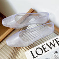summer pointed toe sandals women's outwearflats slippers pure colorflats shoes casual toe cap breathable lightweight