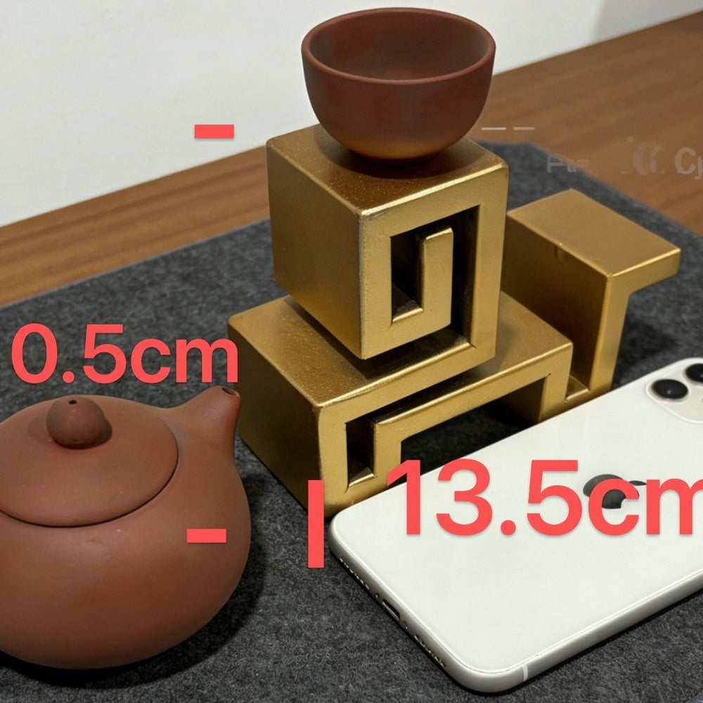 2026 spring festival gala logo qiji chichen pattern auspicious blessing year of the horse pattern tea desk town office stand